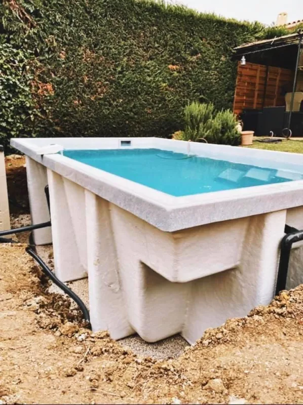 Jacuzzi d'extérieur, Aubagne, Lily Sun Piscine