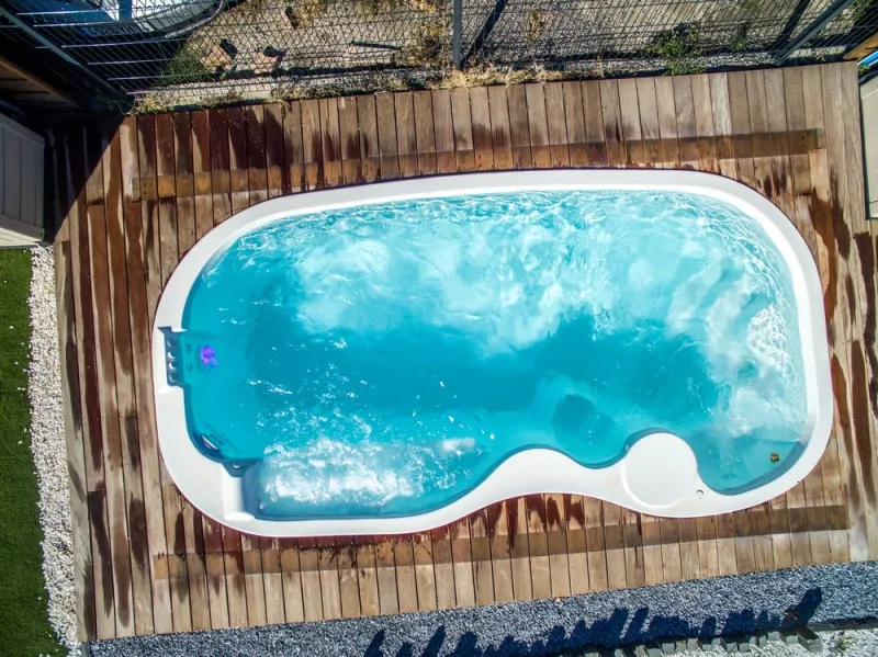 Jacuzzi d'extérieur, Aubagne, Lily Sun Piscine