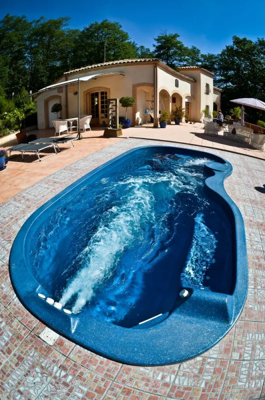 Jacuzzi d'extérieur, Aubagne, Lily Sun Piscine