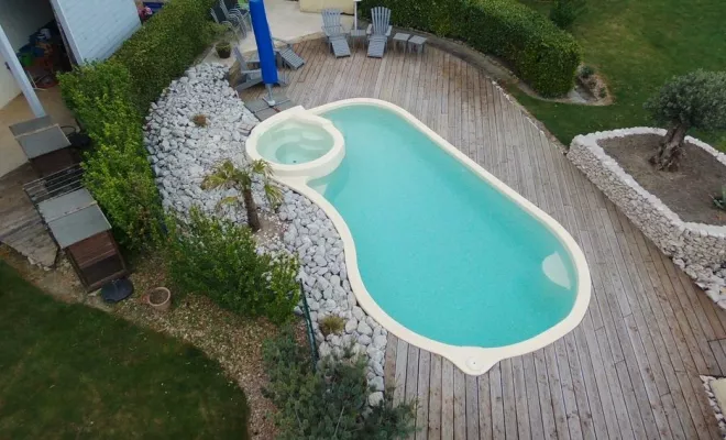 Jacuzzi d'extérieur, Aubagne, Lily Sun Piscine
