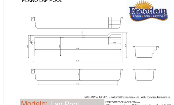 Couloir de nage, Aubagne, Lily Sun Piscine